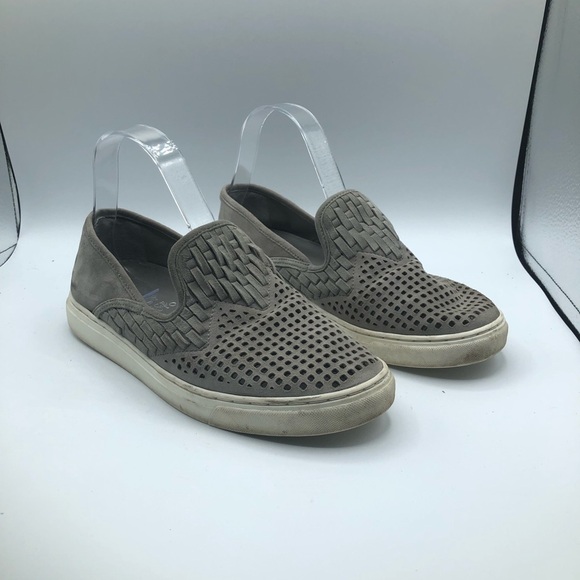Vince Camuto women’s Gray‎ suede slip on loafers size 8 - Picture 1 of 12